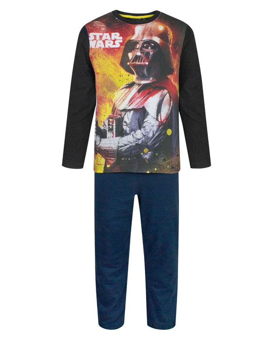 Star Wars Boys Black Short Sleeve Short Leg Pyjama Set