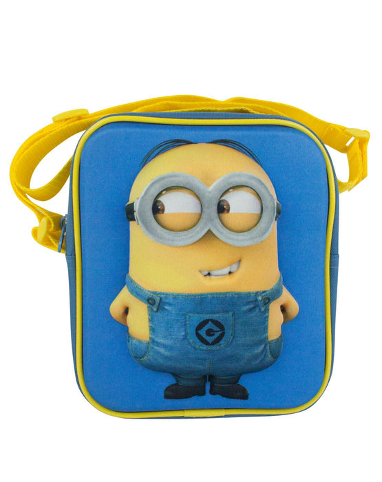 Despicable Me Unisex Kids Blue Messenger Bag