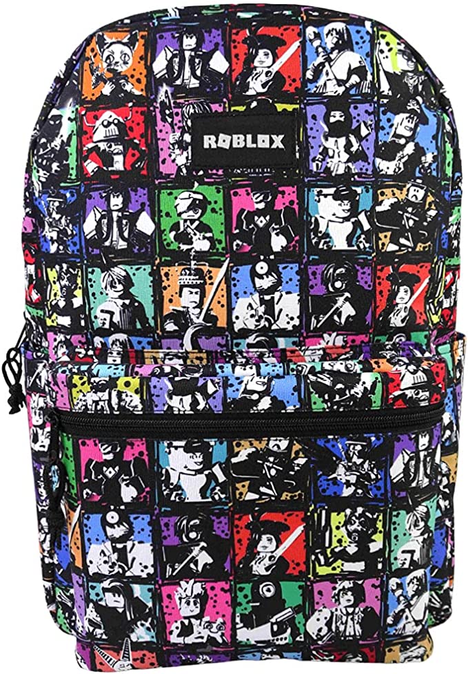 Roblox Unisex All Over Print Character Backpack Multi-Color