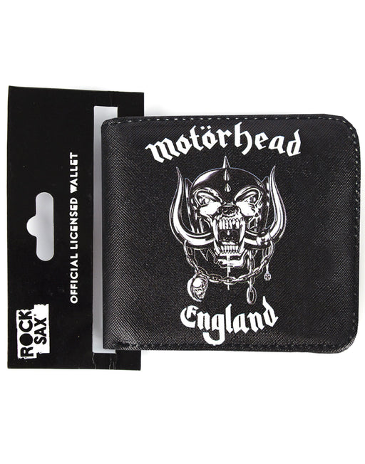 Rock Sax Motorhead Mens Black Wallet