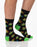 Teenage Mutant Ninja Turtles Mens Black Calf Socks Set of 5