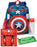 Marvel Superhero 4 Piece Backpack Kids