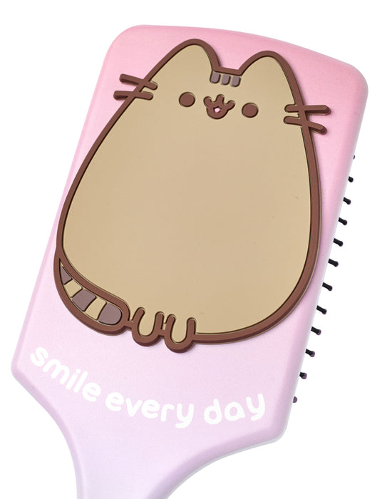 Pusheen Smile Every Day Womens Multicoloured Hair Brush and Scrunchie Set