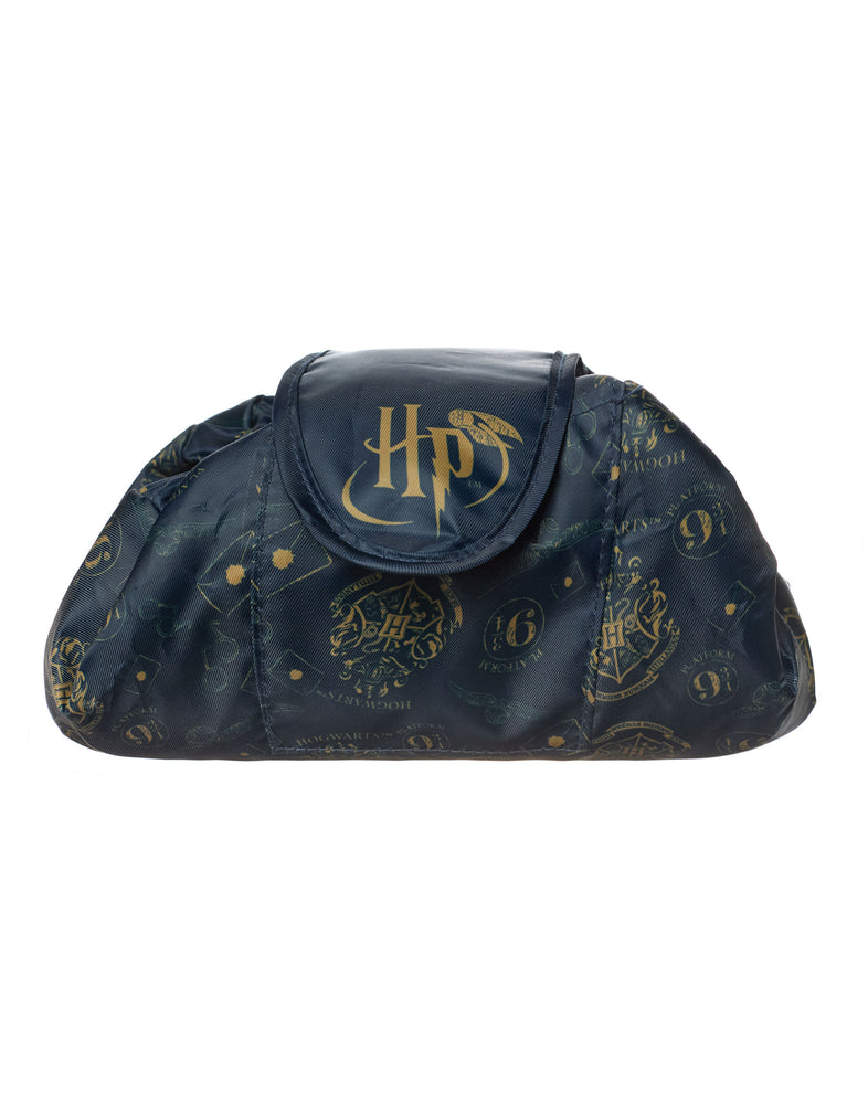 Harry Potter Icons AOP Womens Blue Makeup Bag