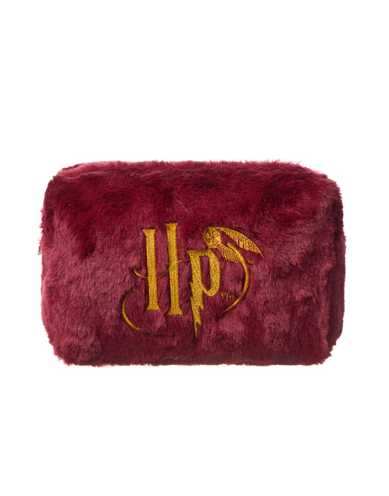 Harry Potter Golden Snitch Womens Red Makeup Bag and Mirror