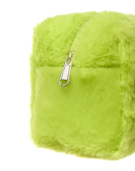 The Grinch Character Face Womens Green Makeup Bag and Mirror