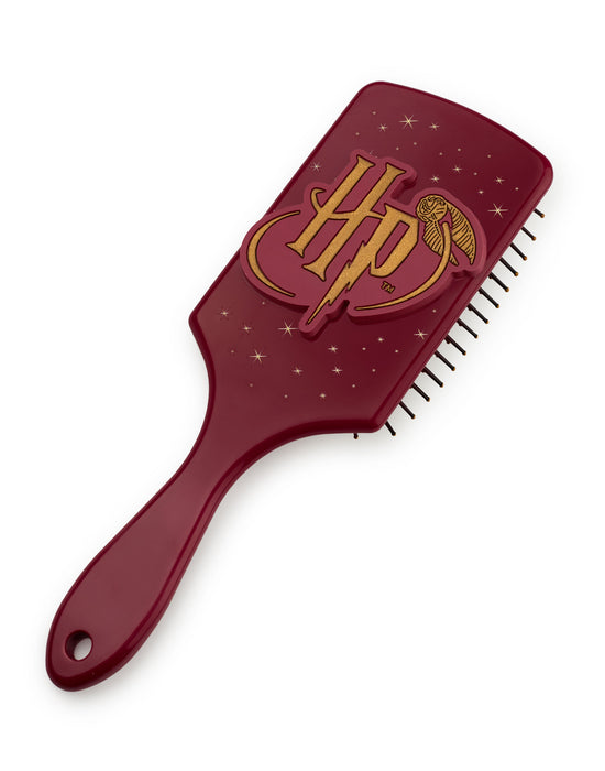 Harry Potter Logo Womens Multicoloured Hair Brush and Scrunchie Set