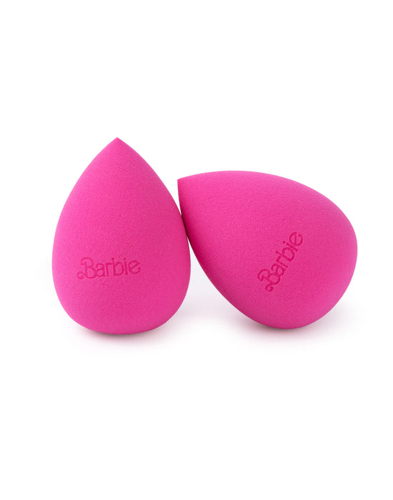 Barbie Retro Stripe Womens Pink Beauty Blender