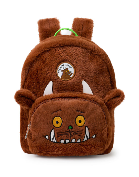 Gruffalo & Friends 3D Novelty Face Unisex Kids Brown Backpack