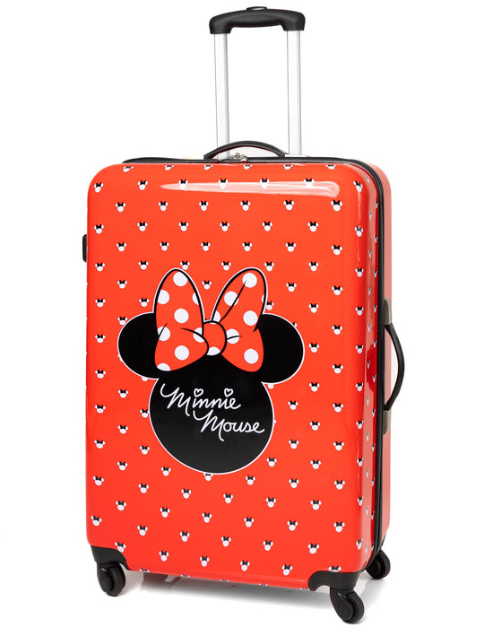Disney Minnie Mouse Suitcase Cabin Tr Cover Large Medium Hard Vanilla — Small Underground OR
