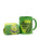 Rick And Morty Pickle Rick Mens Green Mug and Sock Gift Set