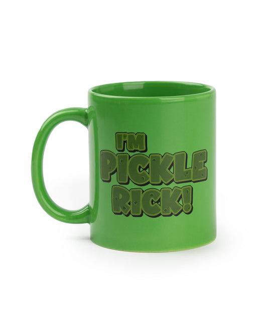 Rick And Morty Pickle Rick Mens Green Mug and Sock Gift Set