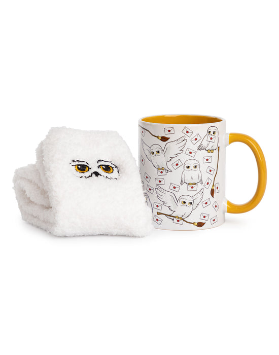 Harry Potter Hedwig Womens Multicoloured Mug and Sock Gift Set