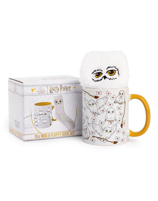 Harry Potter Hedwig Womens Multicoloured Mug and Sock Gift Set