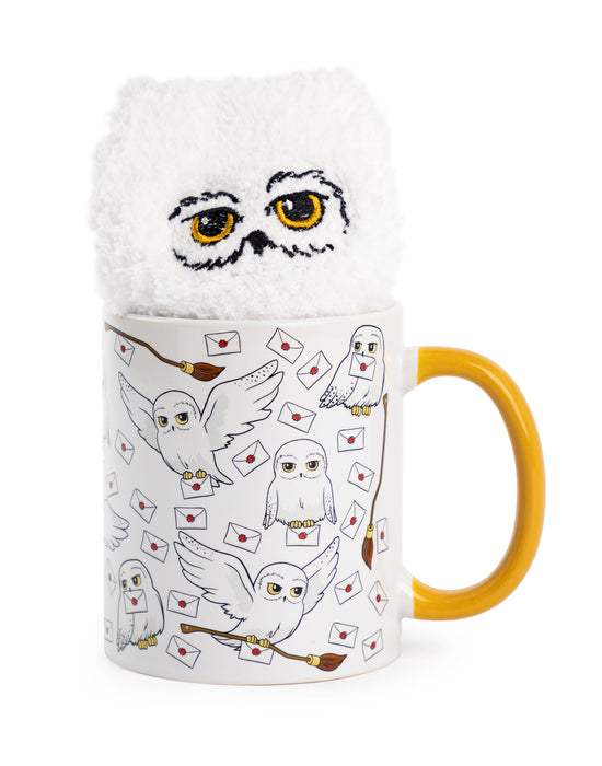 Harry Potter Hedwig Womens Multicoloured Mug and Sock Gift Set