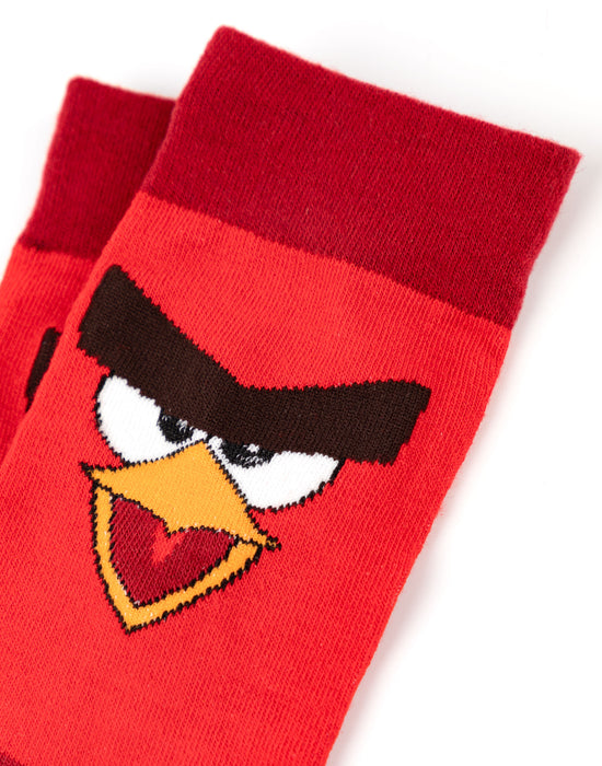 Angry Birds Character Womens Red Mug and Sock Gift Set