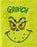 The Grinch Character Face Unisex Green Stationery Set