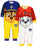 PAW Patrol Kids Sleepsuit Onesies - 2 Pack