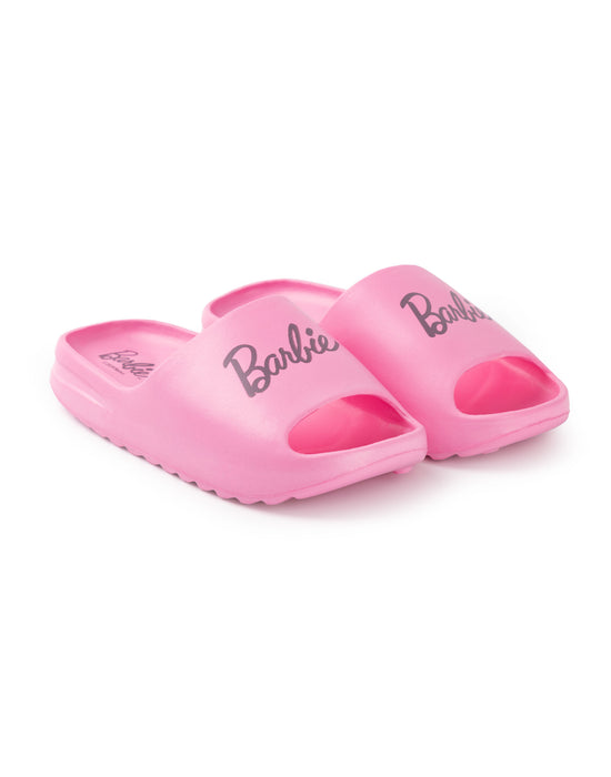 Barbie Girls Pink Summer Sliders Shoes