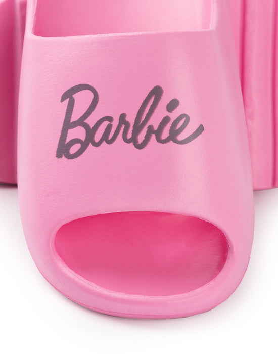 Barbie Girls Pink Summer Sliders Shoes