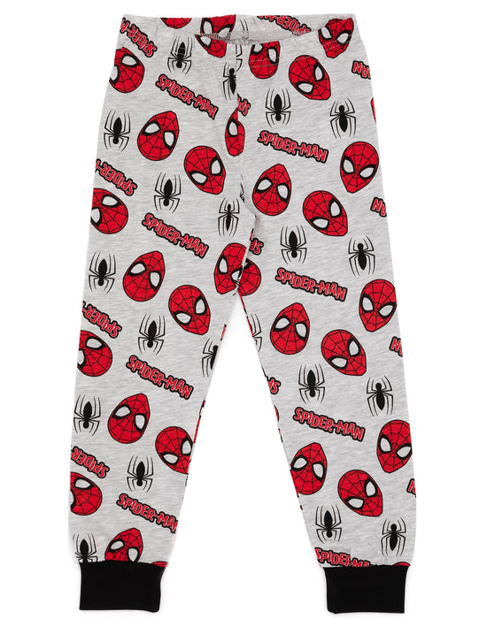 Marvel Spider-Man Boys Red Long Sleeve Long Leg Pyjama Set