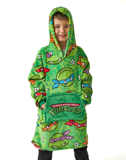 Adult Hooded Footie TMNT Costume - Teenage Mutant Ninja Turtles