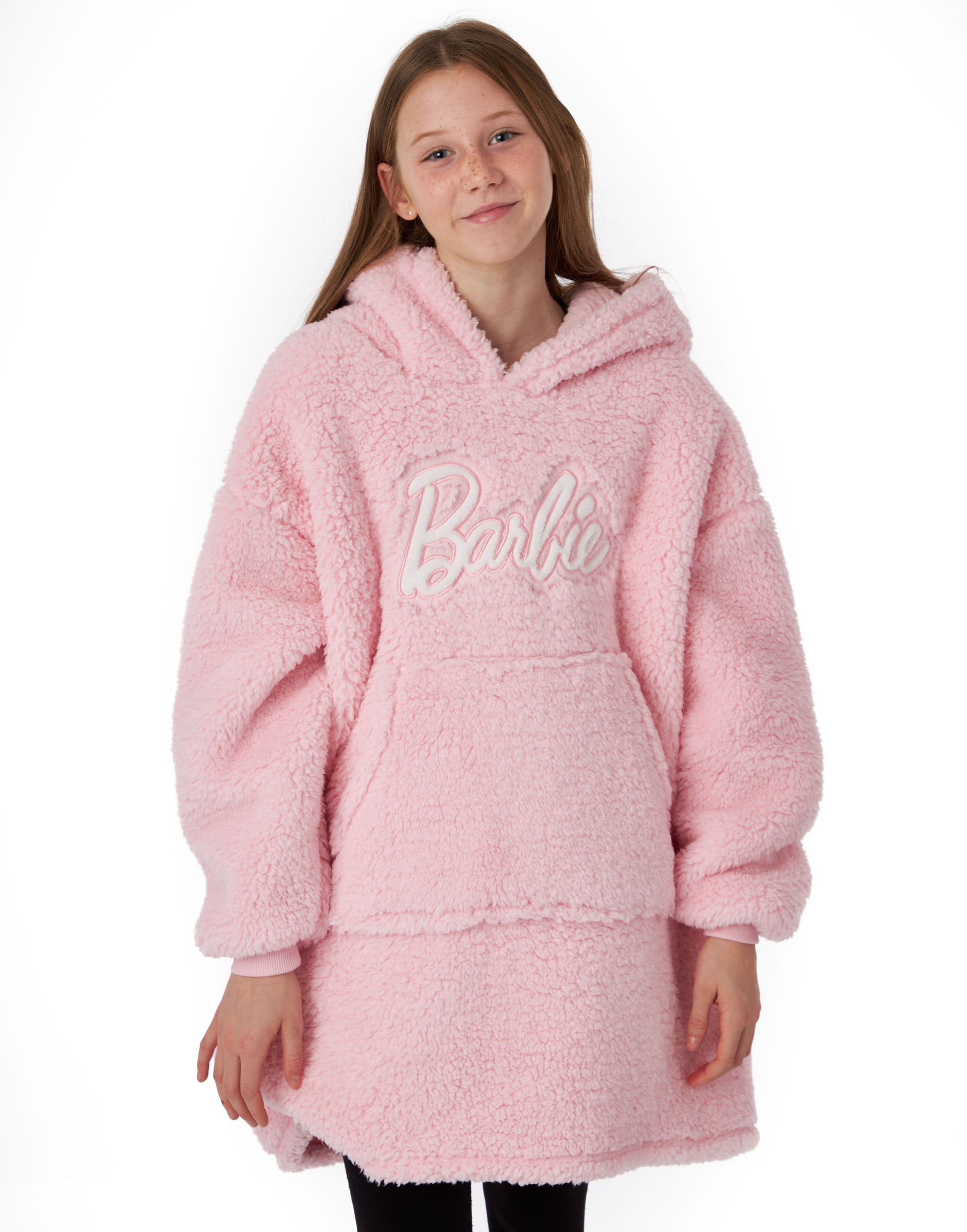 Barbie Girls Pink Blanket Hoodie — Vanilla Underground