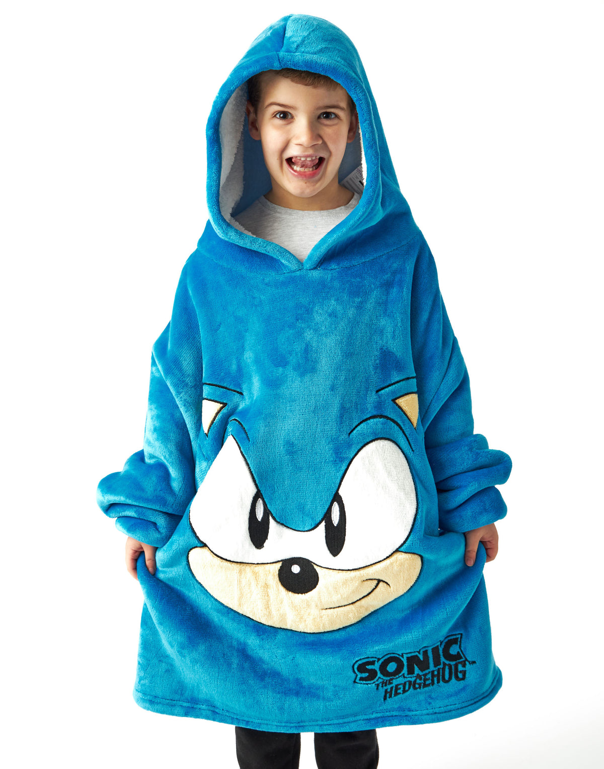 Boy's Sonic the Hedgehog Hooded Costume