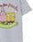 SpongeBob SquarePants F Is For Friends Girls Grey Marl Short Sleeved T-Shirt