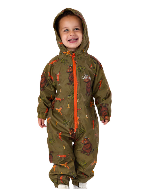 The Gruffalo Kids Waterproof All In One Puddle Suit Rain Coat