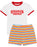 Stranger Things Girls Striped Max Shorts And T-Shirt Pyjamas