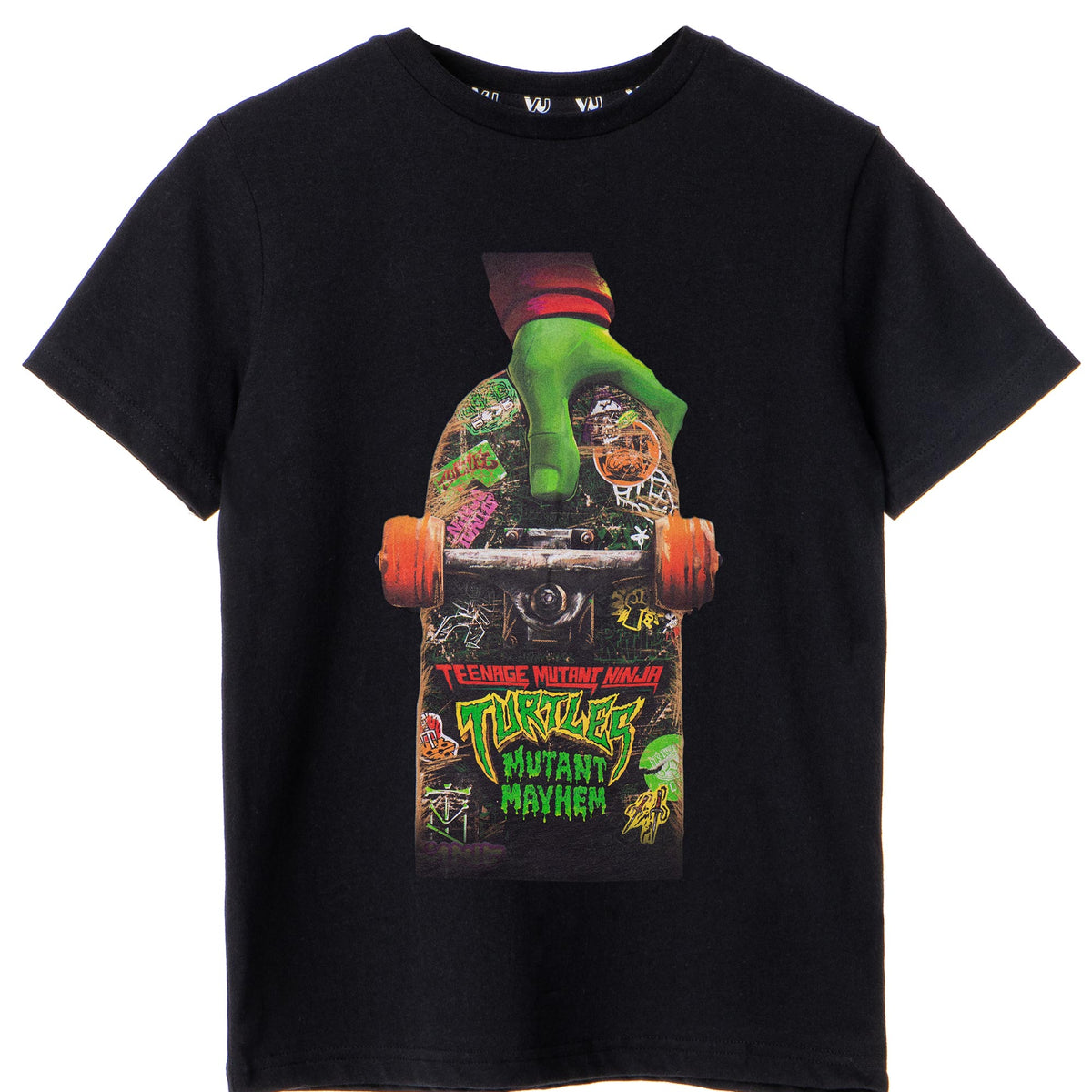 Teenage Mutant Ninja Turtles - Sewer Skateboard - Men's Short Sleeve  Graphic T-Shirt 