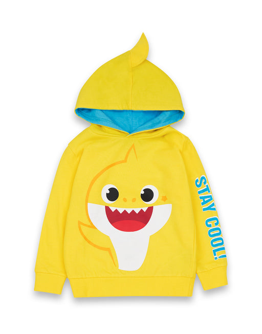 Baby Shark Kids Hooded Sweatshirt Vanilla Underground