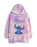 Disney Stitch Girls Multicoloured Blanket Hoodie