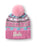 Barbie Fair Isle Boys Pink Beanie and Gloves Set