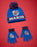 Nintendo Super Mario Boys Multicoloured Beanie and Gloves Set