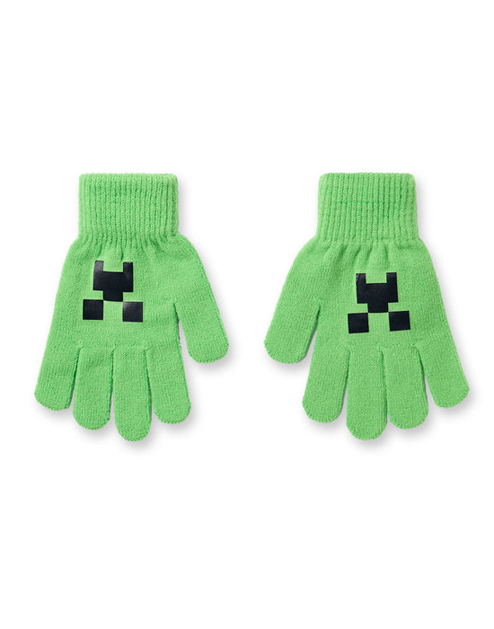 Minecraft Boys Beanie, Gloves & Scarf Set