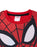 Marvel Character Face Boys Red Short Sleeve Short Leg Pyjama Set