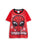 Marvel Character Face Boys Red Short Sleeve Long Leg Pyjama Set