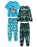 Minecraft Creeper Boys Multicoloured Multi-Pack of 2 Long Leg Pyjama Set