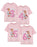 Paw Patrol Birthday Age Six Girls Pink Short Sleeved T-Shirt