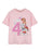 Paw Patrol Birthday Age Six Girls Pink Short Sleeved T-Shirt