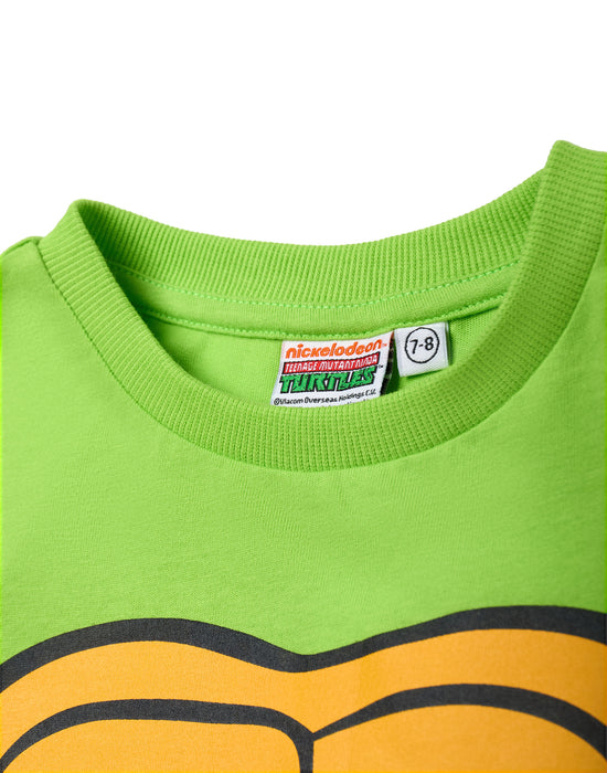 Teenage Mutant Ninja Turtles Boys Green Graphic Tee