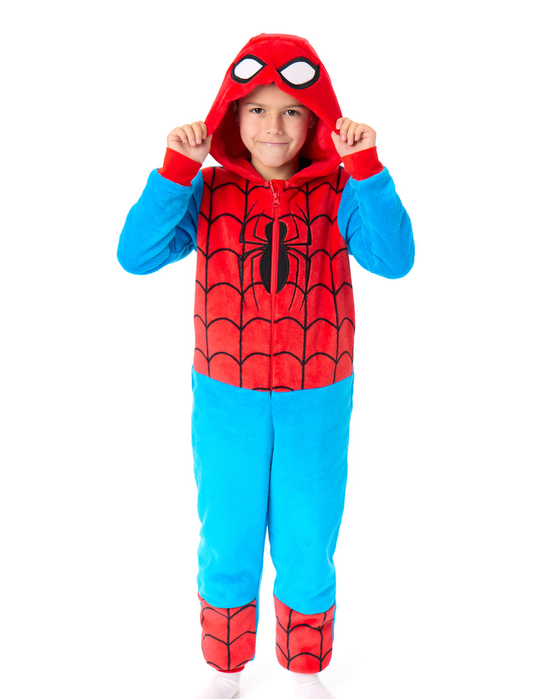 Marvel Character Unisex Kids Blue Onesie