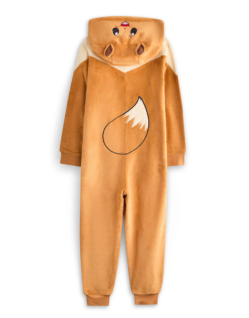 Pokemon Eevee Girls Brown Onesie