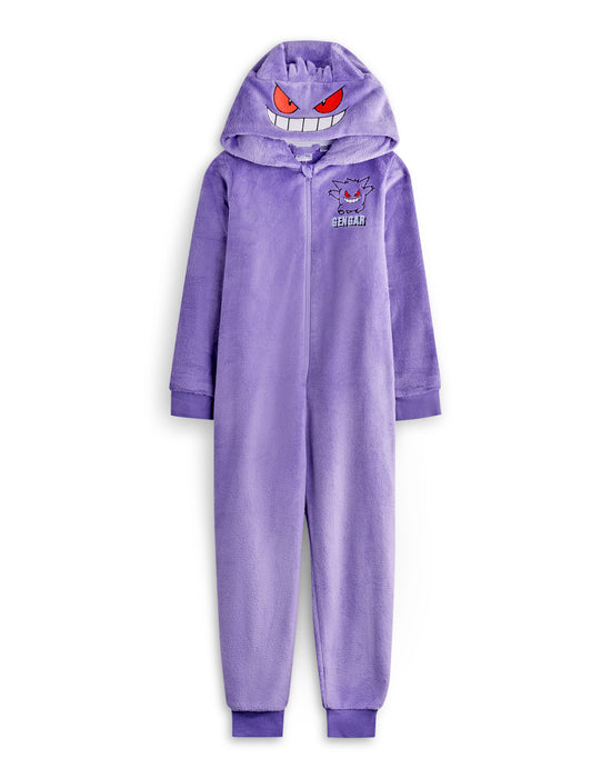 Pokemon Gengar Boys Purple Onesie