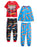 Hot Wheels Built For Speed Boys Multicoloured Multi-Pack of 2 Long Leg Pyjama Set