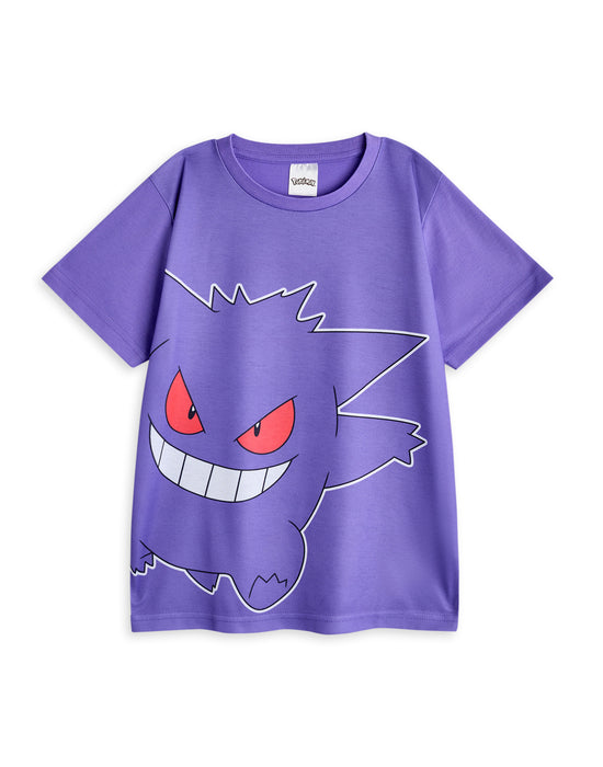 Pokemon Pikachu, Gengar, Charizard Boys Multicoloured Multi-Pack of 3 Short Sleeve Long Leg Pyjama Set