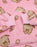 Pusheen Food AOP Girls Pink Blanket Hoodie