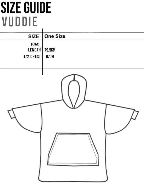 The Grinch Kids 'VUddie' Oversized Blanket Hoodie — Vanilla